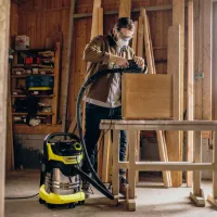 Промышленный пылесос KARCHER WD 5 P S V-25/5/22 1100 Вт / Желтый photo 4