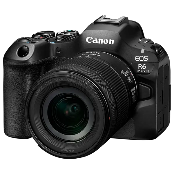 Cameră foto Canon EOS R6 Mark III & RF 24-105mm f/4-7.1 IS STM KIT Kit CMOS/ Black photo 3