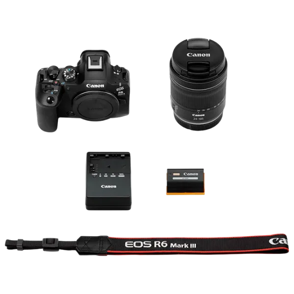 Cameră foto Canon EOS R6 Mark III & RF 24-105mm f/4-7.1 IS STM KIT Kit CMOS/ Black photo 6