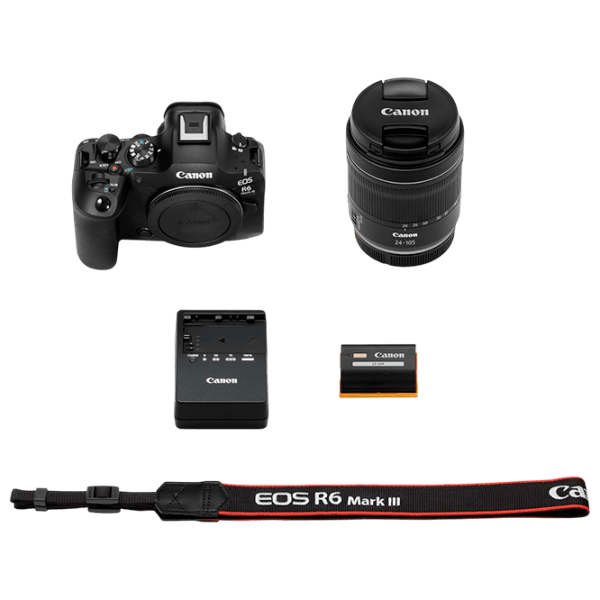 Cameră foto Canon EOS R6 Mark III & RF 24-105mm f/4-7.1 IS STM KIT Kit CMOS/ Black photo 6