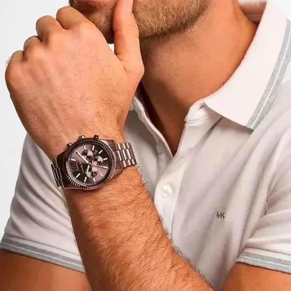 Ceas de mână pentru bărbați MICHAEL KORS MK9224 Cuarț / 44 mm photo 3
