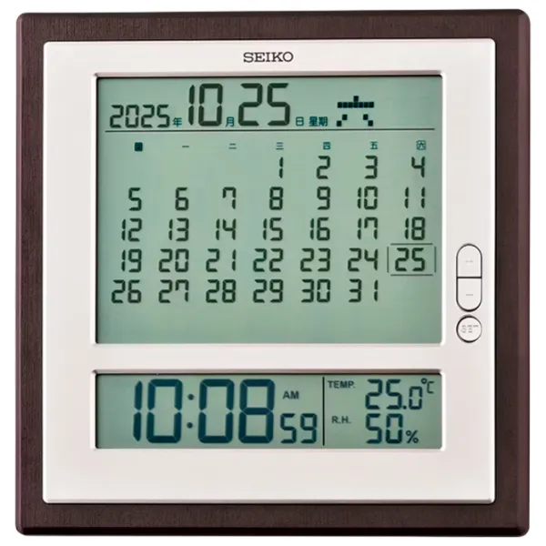 Настенные часы Seiko QHL100B Настенный / Электронный photo 1
