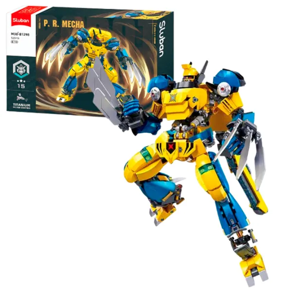Constructor Sluban Vârcolac Robot/ Yellow photo 2