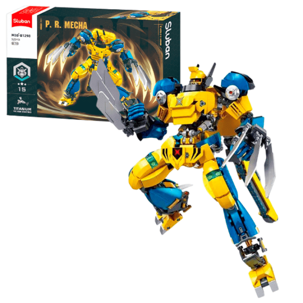 Constructor Sluban Vârcolac Robot/ Yellow photo 2