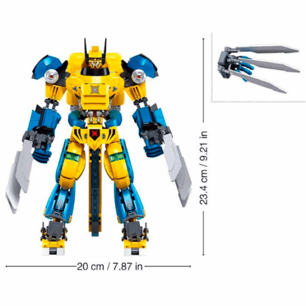 Constructor Sluban Vârcolac Robot/ Yellow photo 6