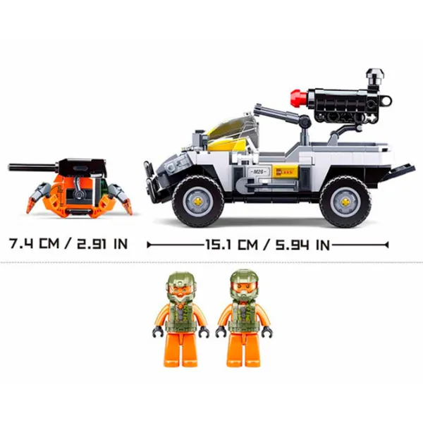 Constructor Sluban Operațiunea de anihilare Transport/ White photo 4