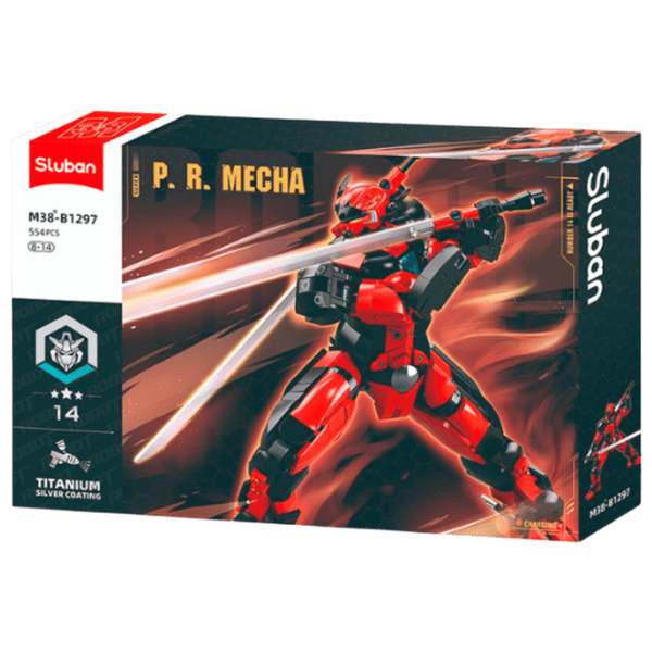 Constructor Sluban Robot Ninja Robot/ Red photo 1
