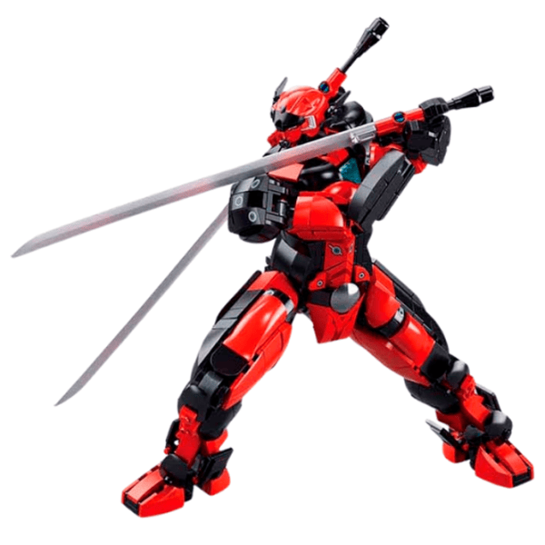 Constructor Sluban Robot Ninja Robot/ Red photo 3