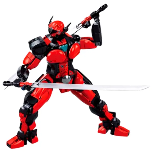 Constructor Sluban Robot Ninja Robot/ Red photo 4