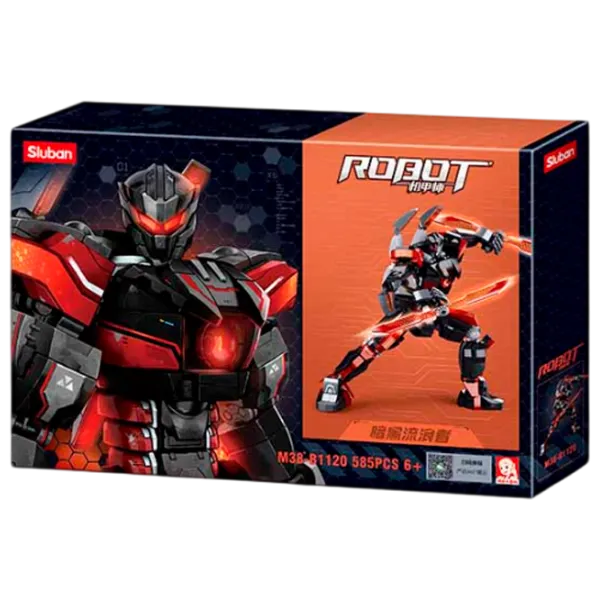 Constructor Sluban Robot Hoinarul obscur Robot/ Black photo 1