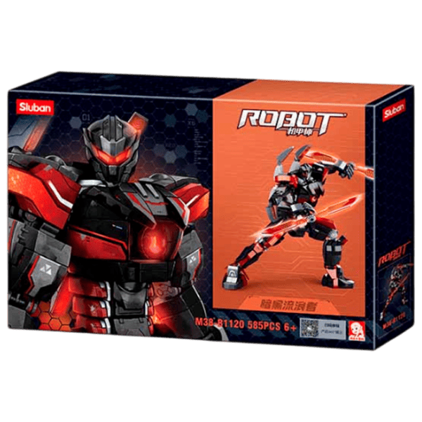 Constructor Sluban Robot Hoinarul obscur Robot/ Black photo 1