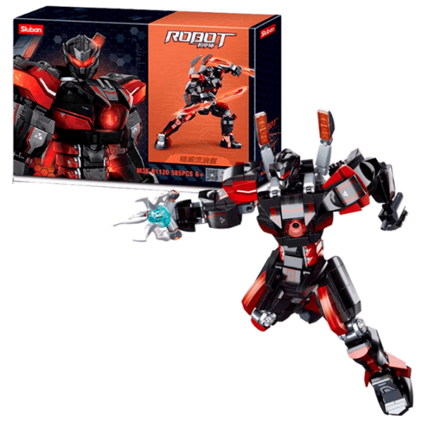 Constructor Sluban Robot Hoinarul obscur Robot/ Black photo 2