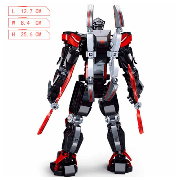 Constructor Sluban Robot Hoinarul obscur Robot/ Black photo 4