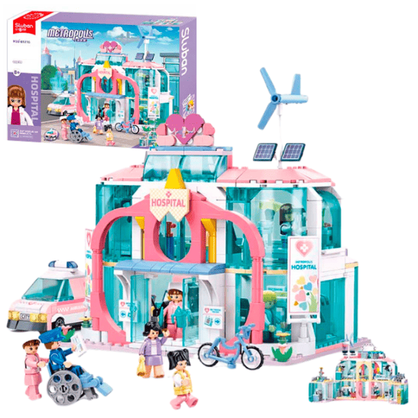 Constructor Sluban Spitalul municipal central Clasic/ Pink photo 2