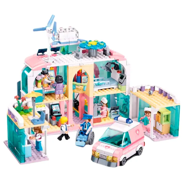 Constructor Sluban Spitalul municipal central Clasic/ Pink photo 4