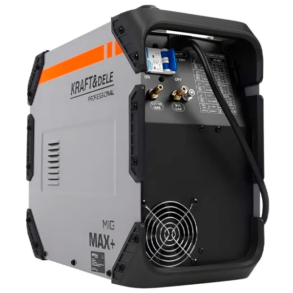 Aparat de sudat Kraft&Dele KD3423 230 V semiautomat (MIG/MAG), cu electrod (MMA), cu gaz inert (TIG) / Gray photo 2
