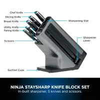 Набор ножей Ninja K32006UK Нержавеющая сталь / Серебряный photo 6