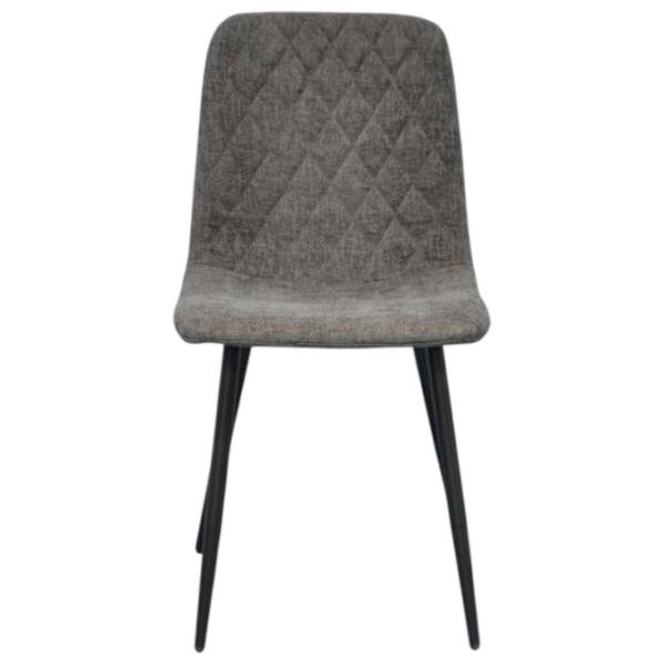 Scaun de bucătărie Evelin YTC-079B Stofă/ Dark Gray Black photo 1