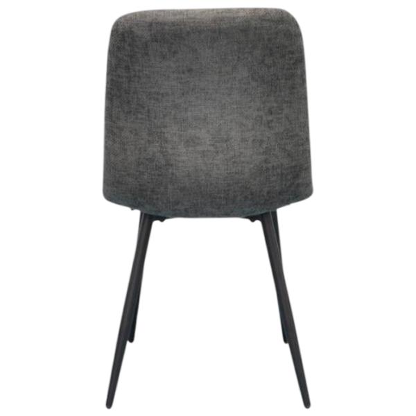 Scaun de bucătărie Evelin YTC-079B Stofă/ Dark Gray Black photo 2