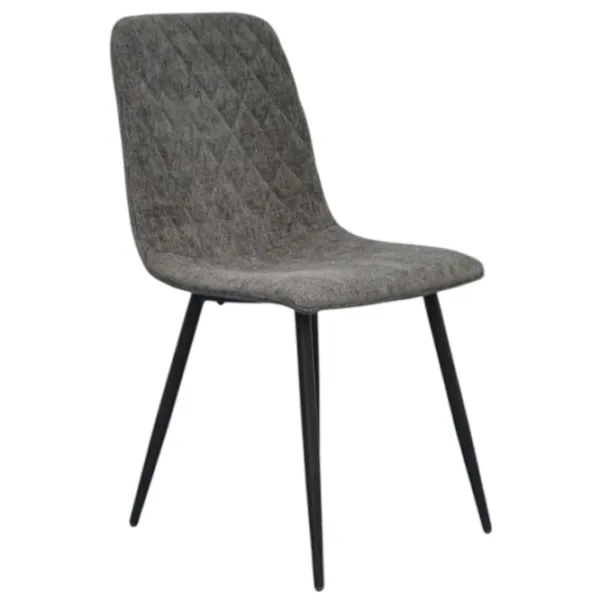 Scaun de bucătărie Evelin YTC-079B Stofă/ Dark Gray Black photo 4