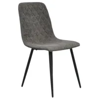 Scaun de bucătărie Evelin YTC-079B Stofă/ Dark Gray Black photo 4