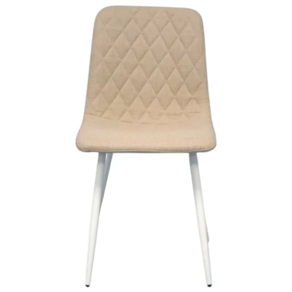 Кухонный стул Evelin YTC-079WH Ткань/ Light Beige White photo 1