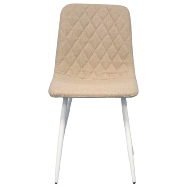 Кухонный стул Evelin YTC-079WH Ткань/ Light Beige White photo 1