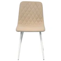 Кухонный стул Evelin YTC-079WH Ткань/ Light Beige White