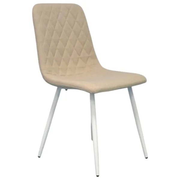 Кухонный стул Evelin YTC-079WH Ткань/ Light Beige White photo 4
