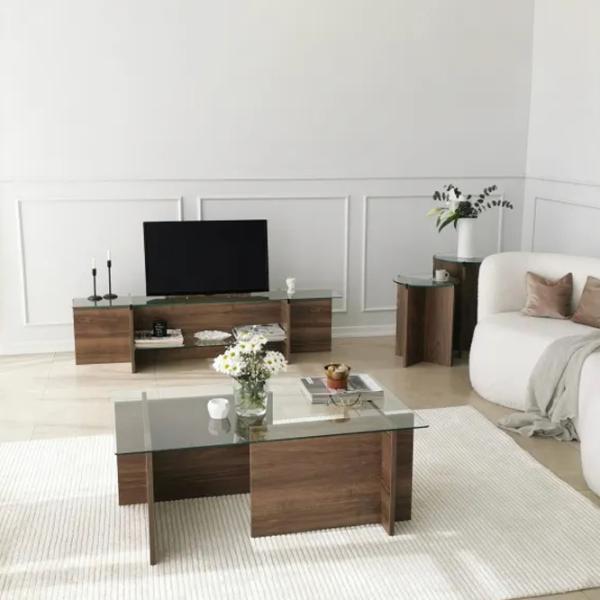 Тумба под телевизор Trendy Evadare 40 x 158 x 35см / ДСП photo 4