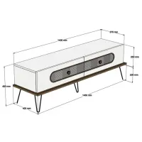 Comodă TV Trendy Ekol 45 x 145 x 40 / PAL photo 4