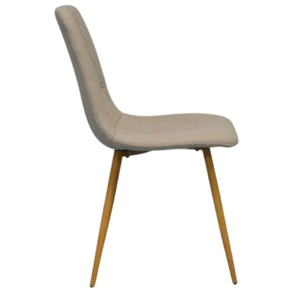 Кухонный стул Evelin YTC-080WO Ткань/ Light Beige Желтый photo 2
