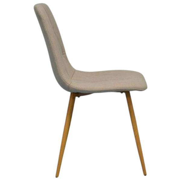 Кухонный стул Evelin YTC-080WO Ткань/ Light Beige Желтый photo 2