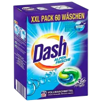 Soluție Dash Alpine freshness capsule / pentru rufe colorate
