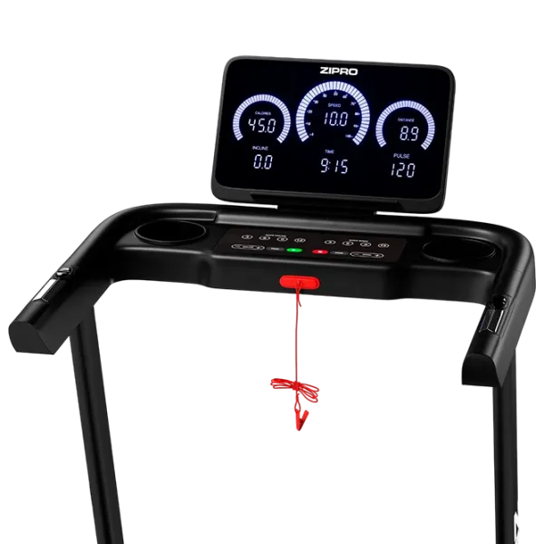 Беговая дорожка Zipro Luma 12 км/ч / 120 кг / Черный photo 4