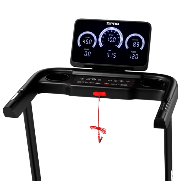 Беговая дорожка Zipro Luma 12 км/ч / 120 кг / Черный photo 4