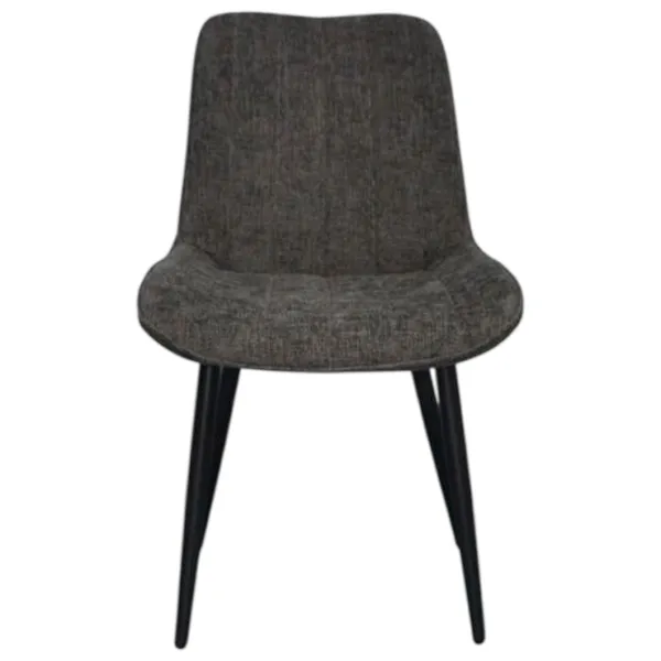 Scaun de bucătărie Evelin YTC-055B Stofă/ Dark Gray Black photo 1