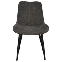 Scaun de bucătărie Evelin YTC-055B Stofă/ Dark Gray Black