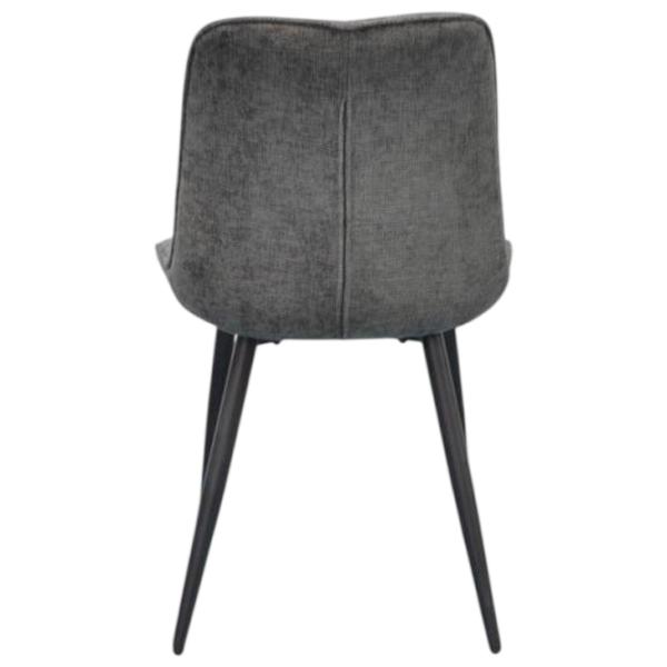 Scaun de bucătărie Evelin YTC-055B Stofă/ Dark Gray Black photo 3