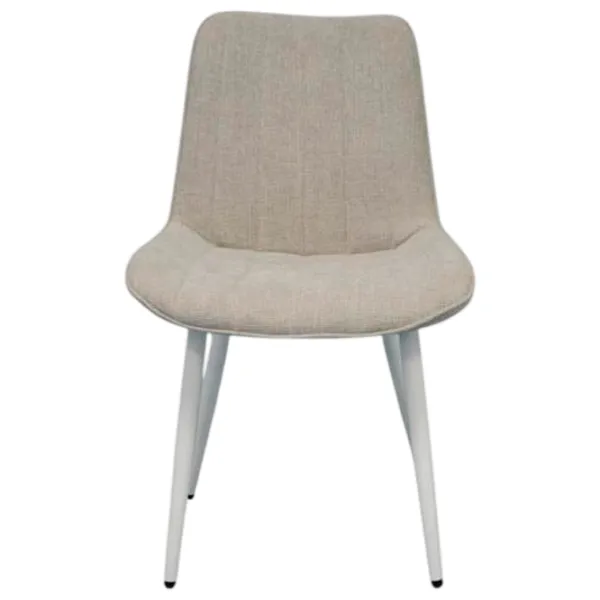 Scaun de bucătărie Evelin YTC-055WH Stofă/ Light Gray White photo 1