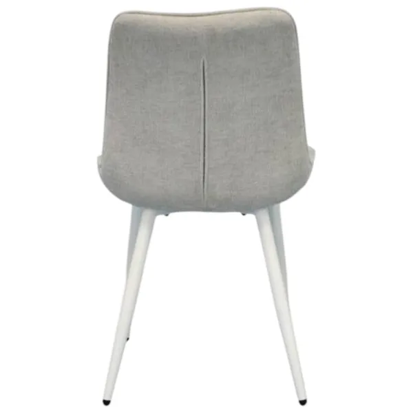 Scaun de bucătărie Evelin YTC-055WH Stofă/ Light Gray White photo 3
