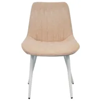 Кухонный стул Evelin YTC-055WH Ткань/ Light Beige White