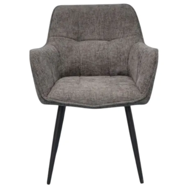Scaun de bucătărie Evelin YTC-090B Stofă/ Dark Gray Black photo 1