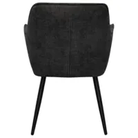 Scaun de bucătărie Evelin YTC-090B Stofă/ Dark Gray Black photo 4
