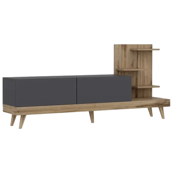 Тумба под телевизор Trendy Dizayn 48.6 x 130 x 37см / ДСП photo 1