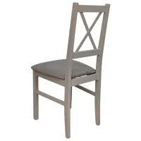 Scaun de bucătărie Drewmix Nilo 10 30A Stofă/ Gray photo 3