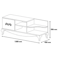Comodă TV Trendy Sultan 50.6 x 130 x 45 / PAL photo 4