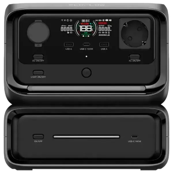Портативная зарядная станция EcoFlow River 3 Max LiFePO4 572 Втч / Черный photo 1