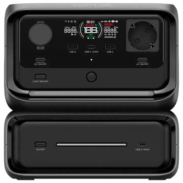 Портативная зарядная станция EcoFlow River 3 Max LiFePO4 572 Втч / Черный photo 1