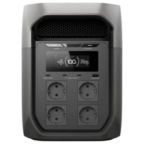 Портативная зарядная станция EcoFlow Delta 3 Max LiFePO4 2048 Втч / Черный photo 2